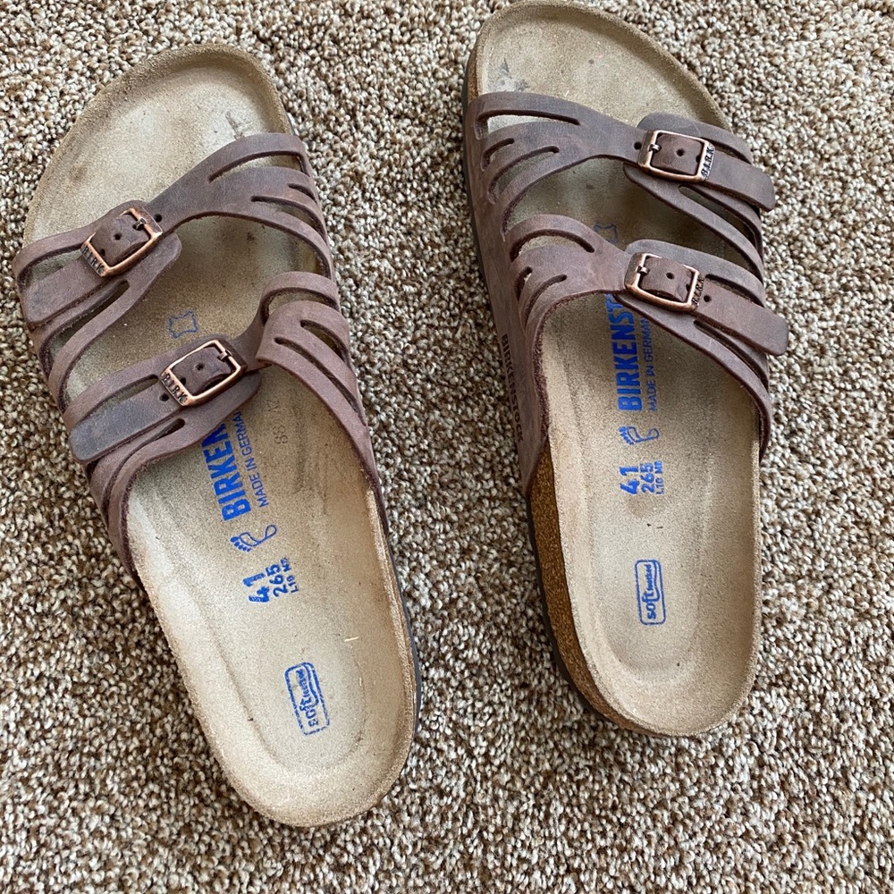 Brown Birkenstock’s